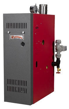 1-1/4 Supply/Return, 70 MBH, 84% AFUE, 4 Vent, Electronic Ignition, Cast  Iron, 3-Section, Floor Mount, Fully Packaged, Hot Water, Residential Liquid  Propane Gas-Fired Boiler | Design Air