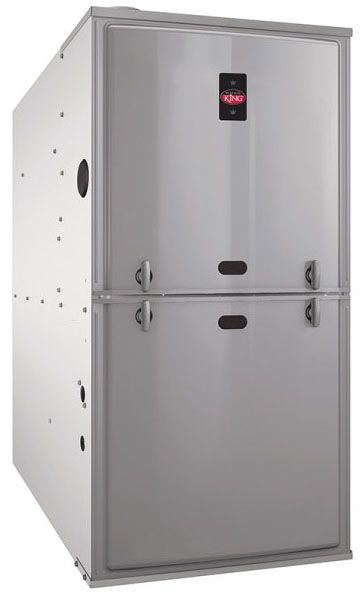 14 x 29-19/32 x 34, 50000 BTU/Hr Cooling, 40000 BTU/Hr Heating, 3 Ton AC  Drive, 115 VAC 60 Hz 1-Phase, 8 A MCA, 1/2 HP, 1305 CFM Cooling, 80% AFUE,  1-Stage, Upflow,
