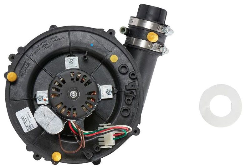 120 VAC 60 Hz, Polymeric, Discharge Right, 2-Stage, Induced Draft, Blower  Assembly for R96PA/R96TA/R96VA Gas Furnace | Design Air