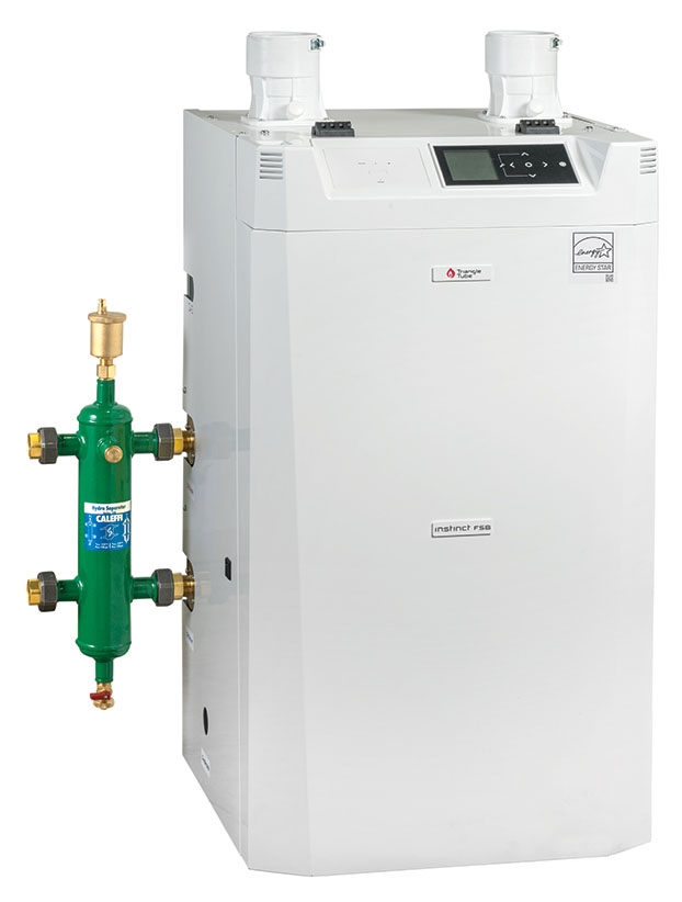 22 x 22 x 41, 24.875 to 199 MBH, 4 Gallon, 95% AFUE, Stainless Steel,  Floor Standing, Direct Spark Ignition, Automatic Air Vent, Combination, Hot  Water, Residential Natural/Liquid Propane Gas Boiler | Design Air